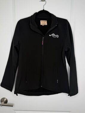 Women’s Black Fleece Lined Softshell Jacket size XS